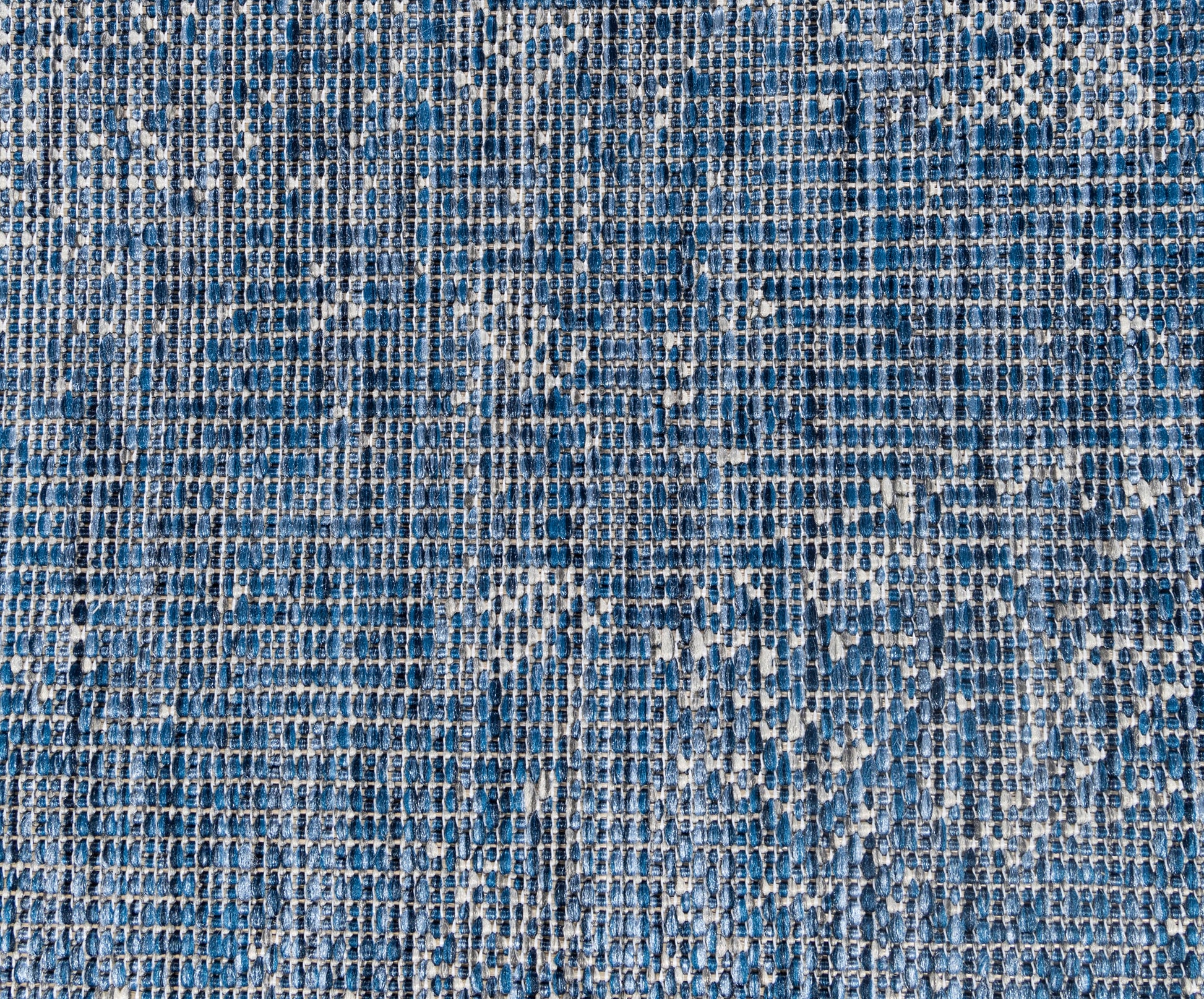 Quick Dry Durable Indoor Outdoor Rug for Patio and Deck Easy to Clean Transitional Blue