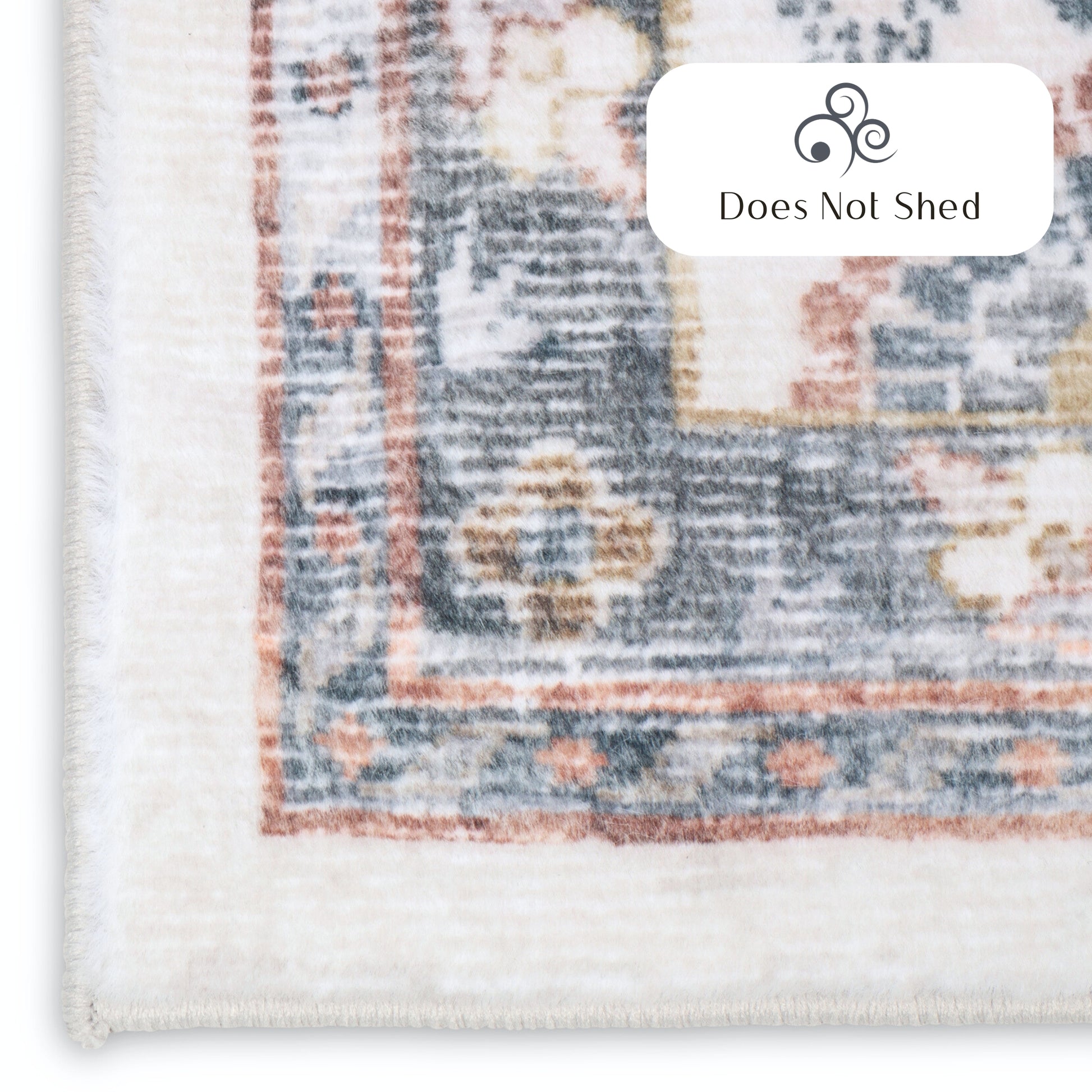 Ultra Soft Touch Durable Transitional Multicolor Indoor Area Rug Carpet for Living Room, Bedroom, Kids Room