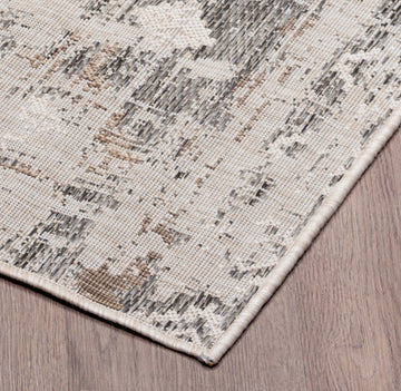 Sienna Sand Geometric Premium Indoor-Outdoor Rug