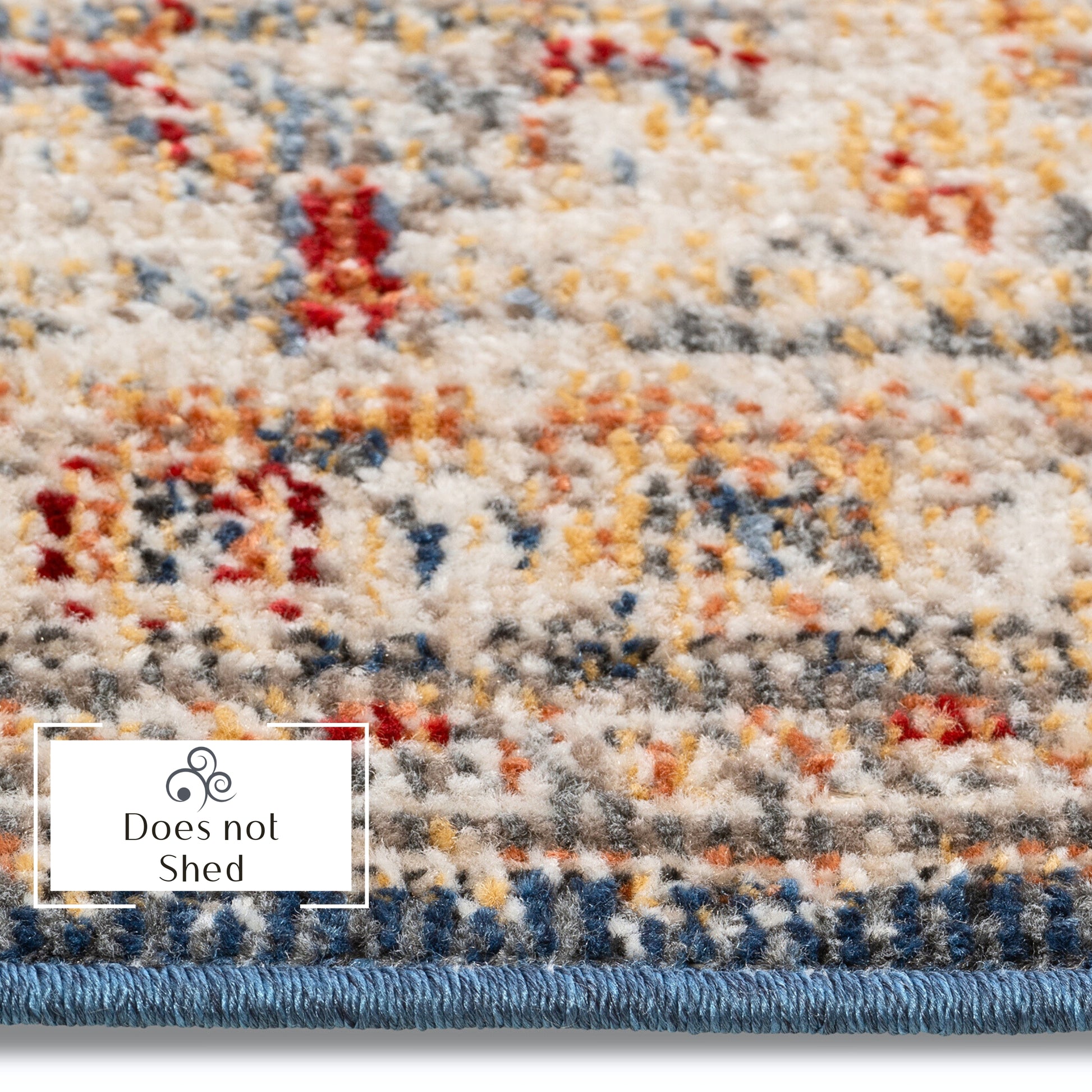 Salsa Transitional Red Premium Soft Touch Indoor Rug for Living Room, Bedroom, Kids' Room and Office - Easy to Clean, Extra Durable, and UV Protected for Indoor-Outdoor use