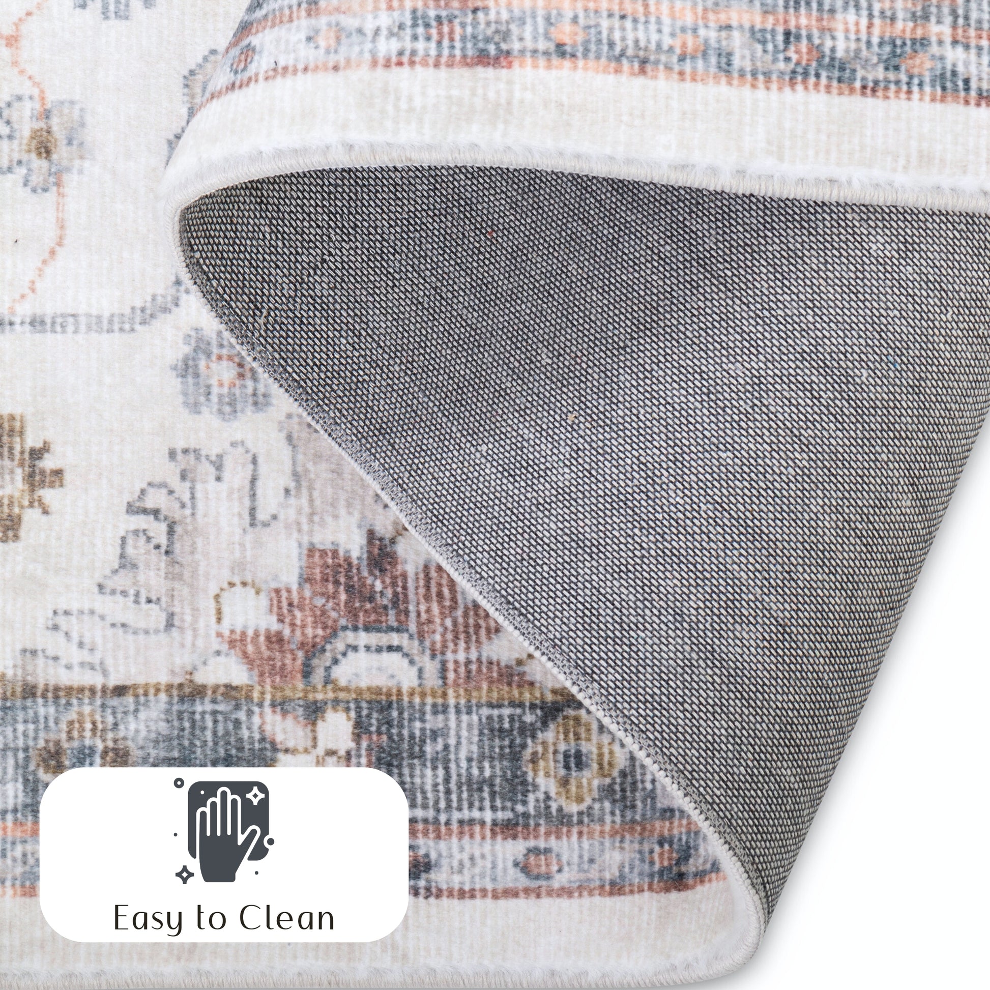 Ultra Soft Touch Durable Transitional Multicolor Indoor Area Rug Carpet for Living Room, Bedroom, Kids Room