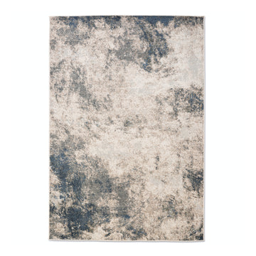 Salsa Abstract Blue Premium Soft Touch Indoor Rug for Living Room, Bedroom, Kids' Room and Office - Easy to Clean, Extra Durable, and UV Protected for Indoor-Outdoor use
