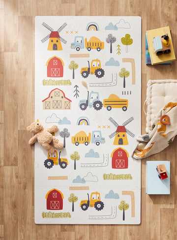Kids Puzzle Play Mat - Bright Country Life - ExclusiveOffer - Erbanica