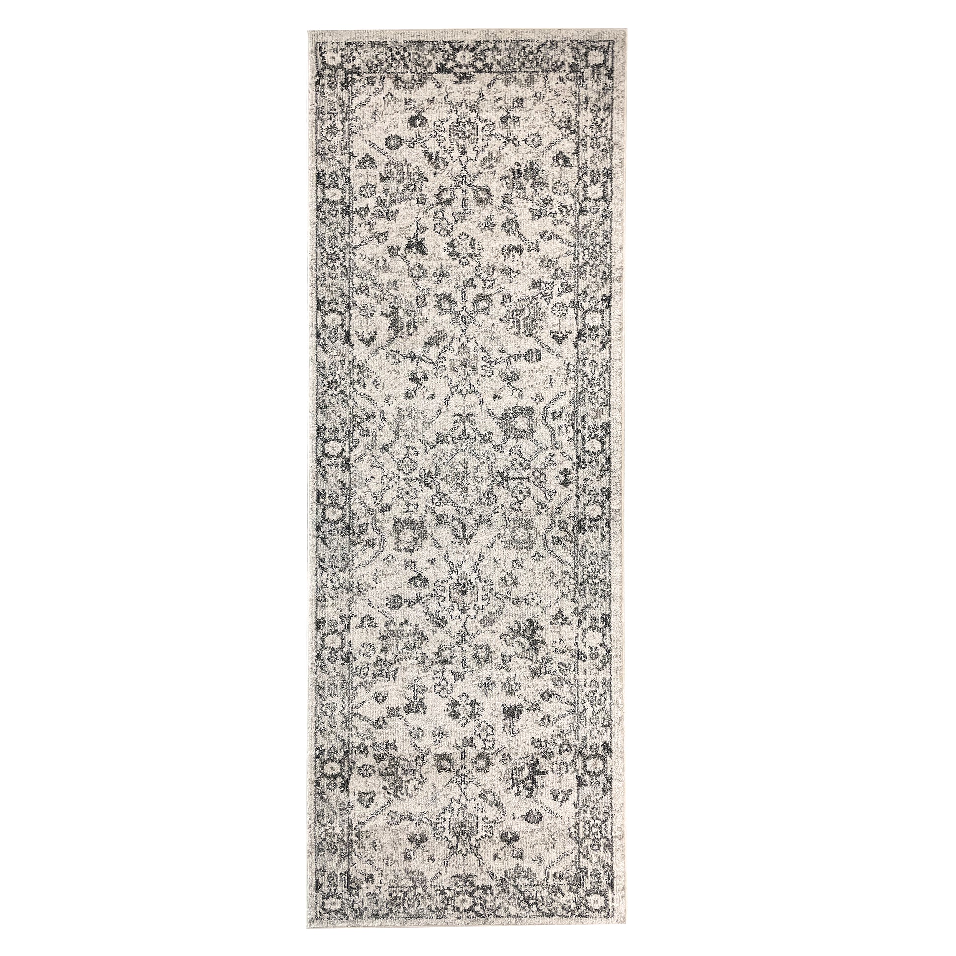 Natural Hazel Ornate Runner Rug - Erbanica