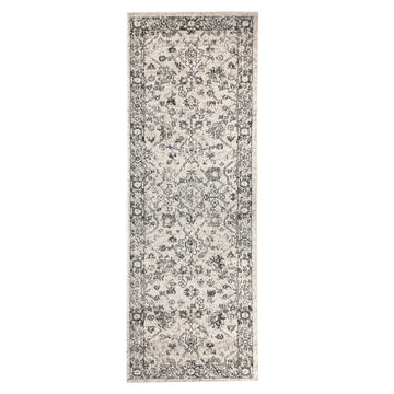 Natural Hazel Ornate Runner Rug - Erbanica