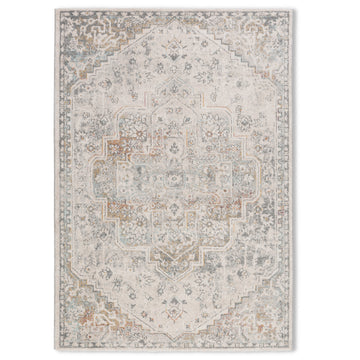 Whimsical Warm Teal Rug - Erbanica
