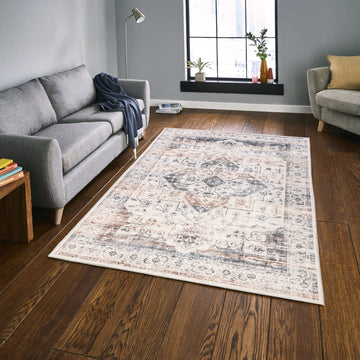 Vintage Medallion Ultra-Soft Multicolor Washable Rug - ExclusiveOffer - Erbanica