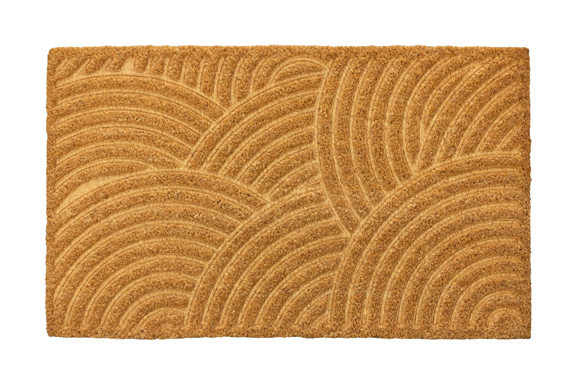 Contemporary Embossed Non-Slip Door Mat