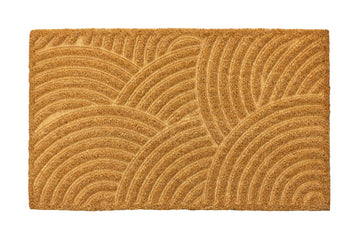 Contemporary Embossed Non-Slip Door Mat