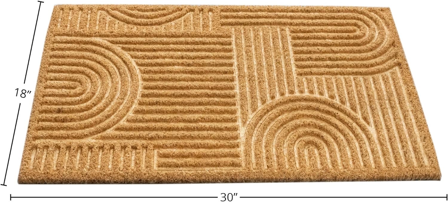 Modern Embossed Non-Slip Door Mat