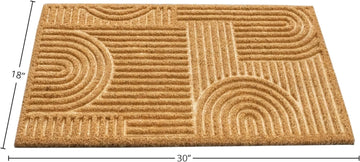 Modern Embossed Non-Slip Door Mat