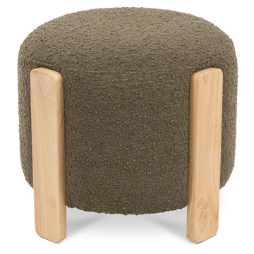 Siro Pine Rubberwood Round 18" Stool