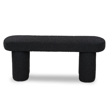 Venn Eclipse Bouclé Fabric 39" Bench