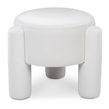 Caleo Mist Velvet 19" Round Stool