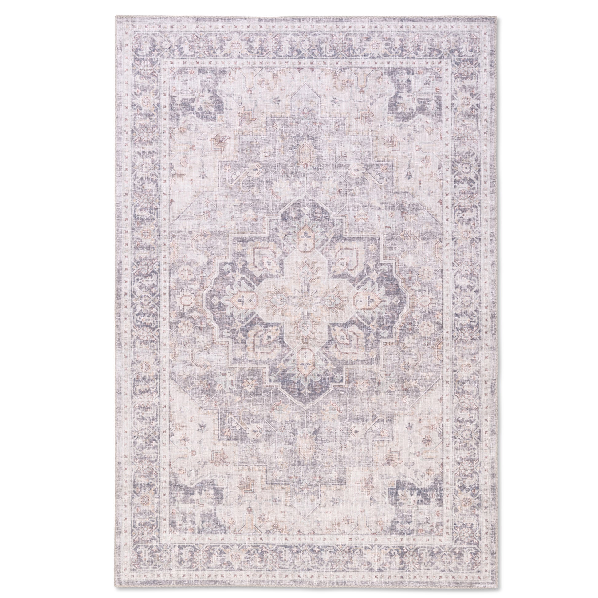 Medallion Quartz Premium Washable Rug - Erbanica