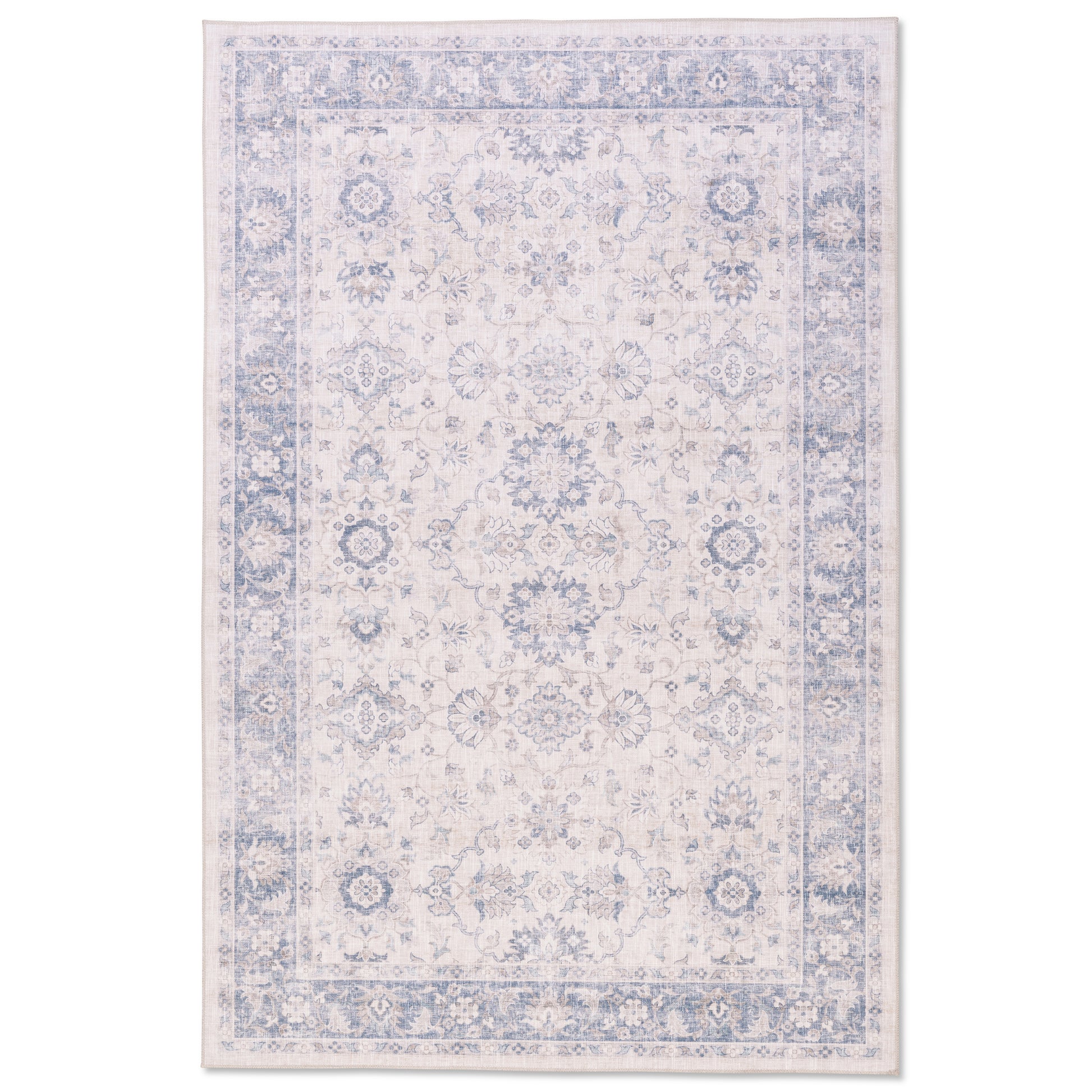 Blush Beige Premium Washable Rug - Erbanica