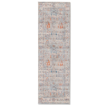 Heirloom Flame Red Runner Rug - Erbanica