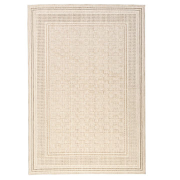 Symmetry Solid Recycled Cotton Rug - Erbanica