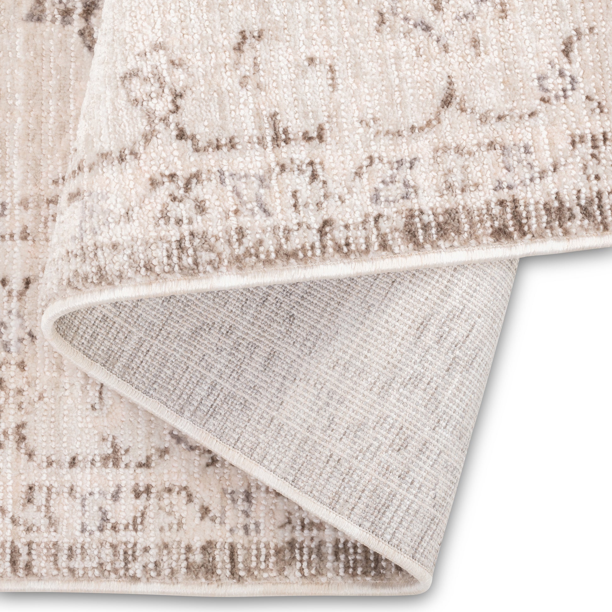 Calm Cream Taupe Heriz Rug - Erbanica