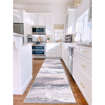 Ultra Soft Plush Quartz Multicolor Runner Rug - Erbanica