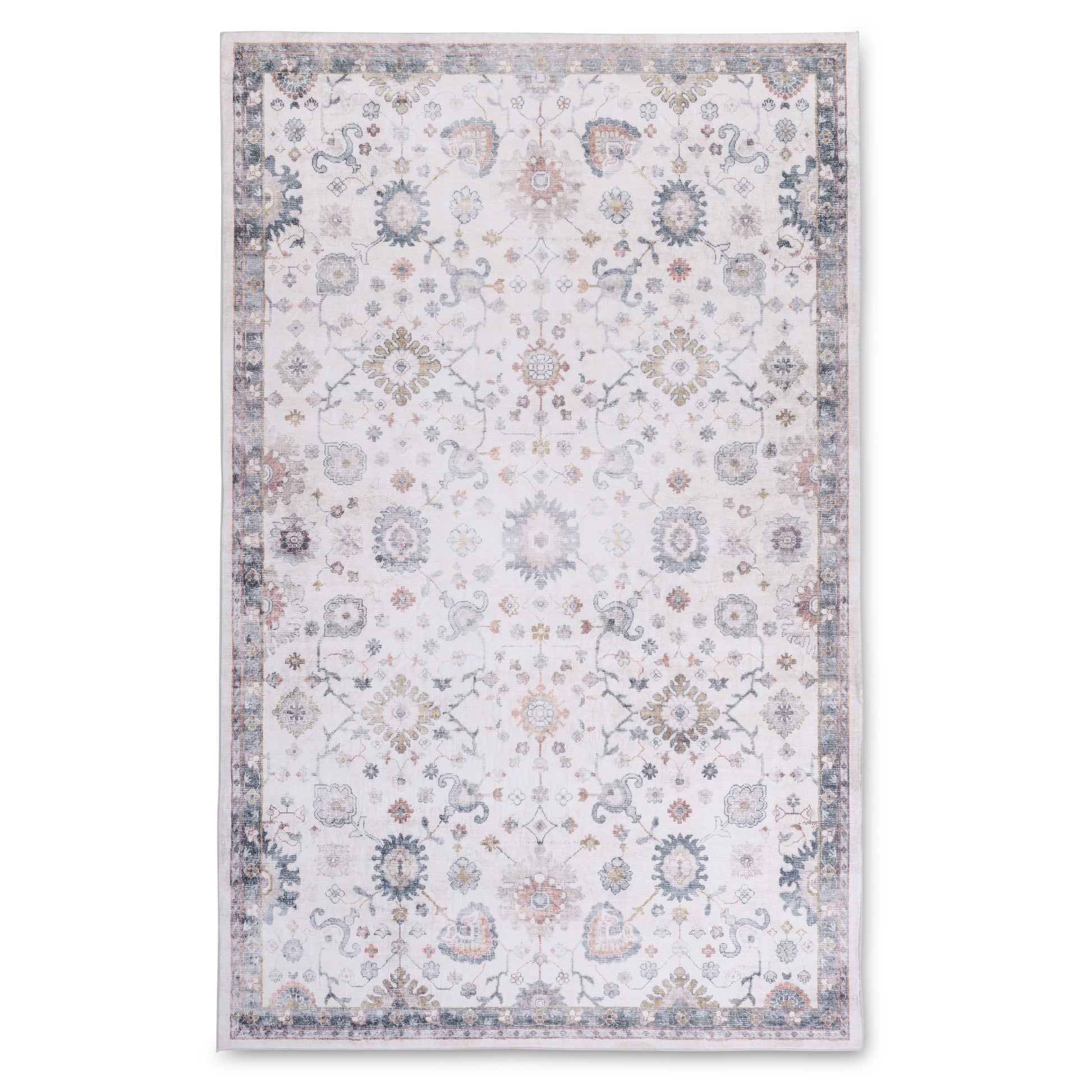 Ultra Soft Touch Durable Transitional Multicolor Indoor Area Rug Carpet for Living Room, Bedroom, Kids Room
