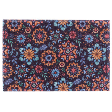 Matologie Kaleidoscope Multicolor Easy Clean Indoor-Outdoor Door Mat