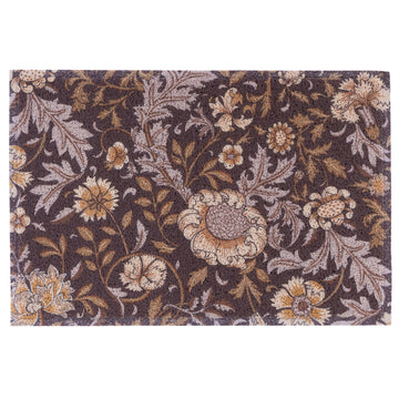 Matologie Floral Vintage Easy Clean Indoor-Outdoor Door Mat