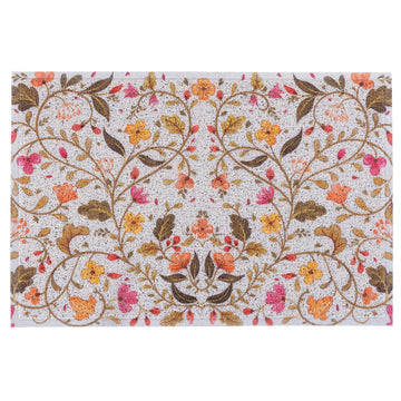 Matologie Fresh Floral Easy Clean Indoor-Outdoor Door Mat