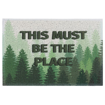 Matologie Mystic Forest Welcome Easy Clean Indoor-Outdoor Door Mat