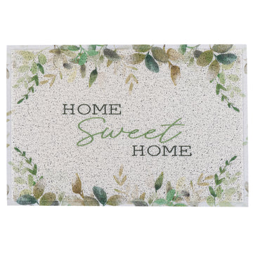 Matologie Grey Home Sweet Home Easy Clean Indoor-Outdoor Door Mat