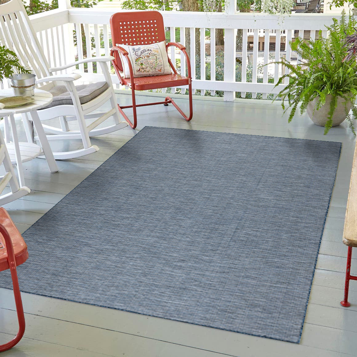 Calypso Azure Indoor Outdoor Rug - Erbanica
