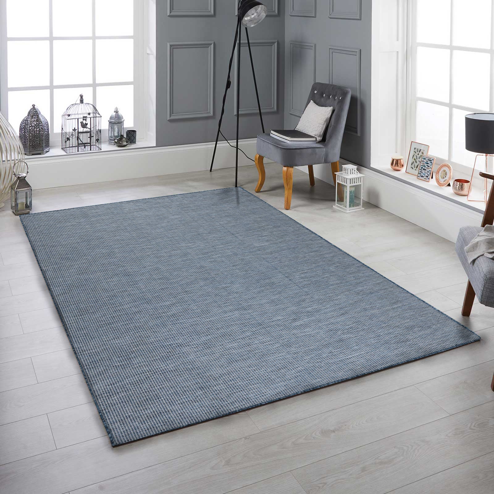 Calypso Azure Indoor Outdoor Rug - Erbanica