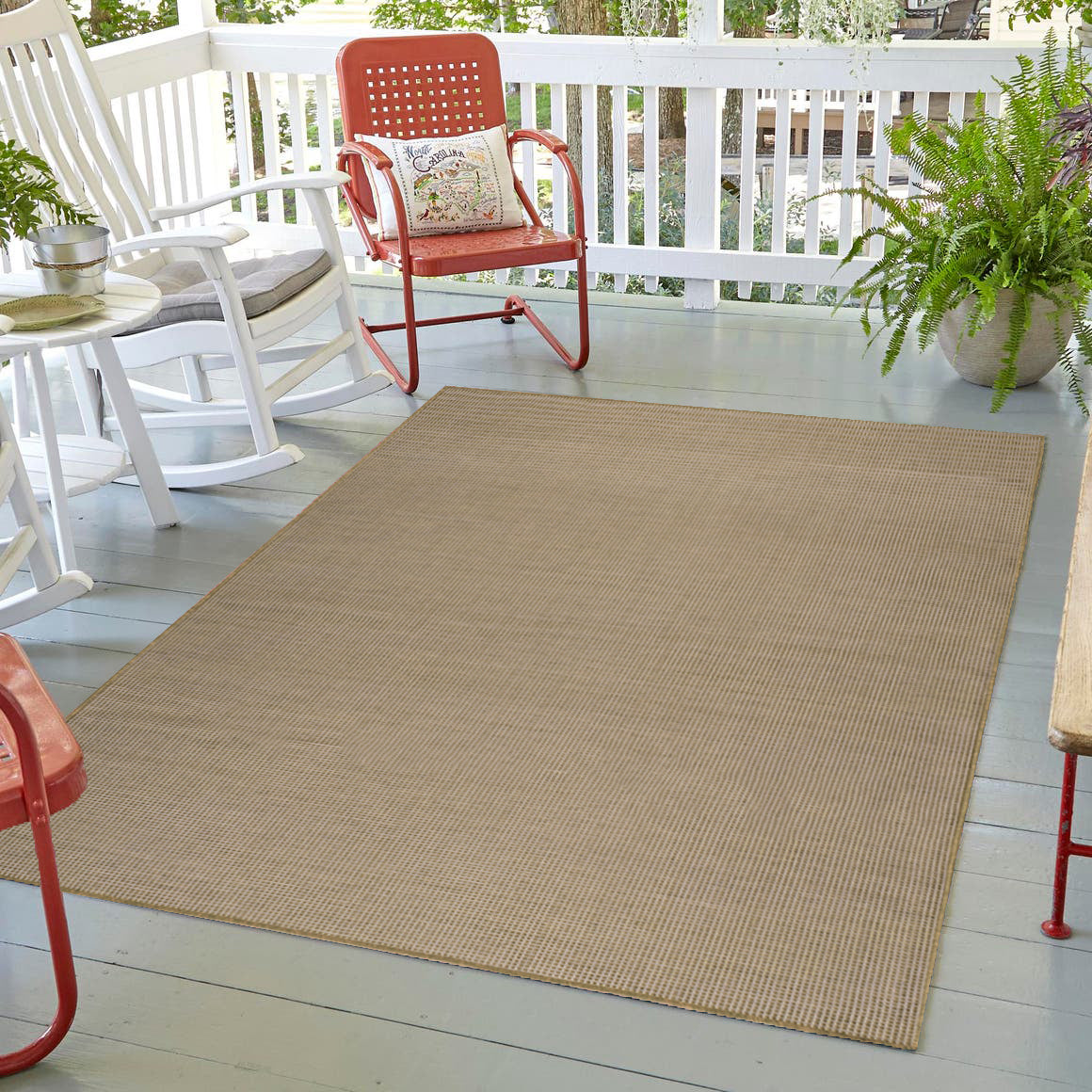 Calypso Green Indoor Outdoor Rug - Erbanica
