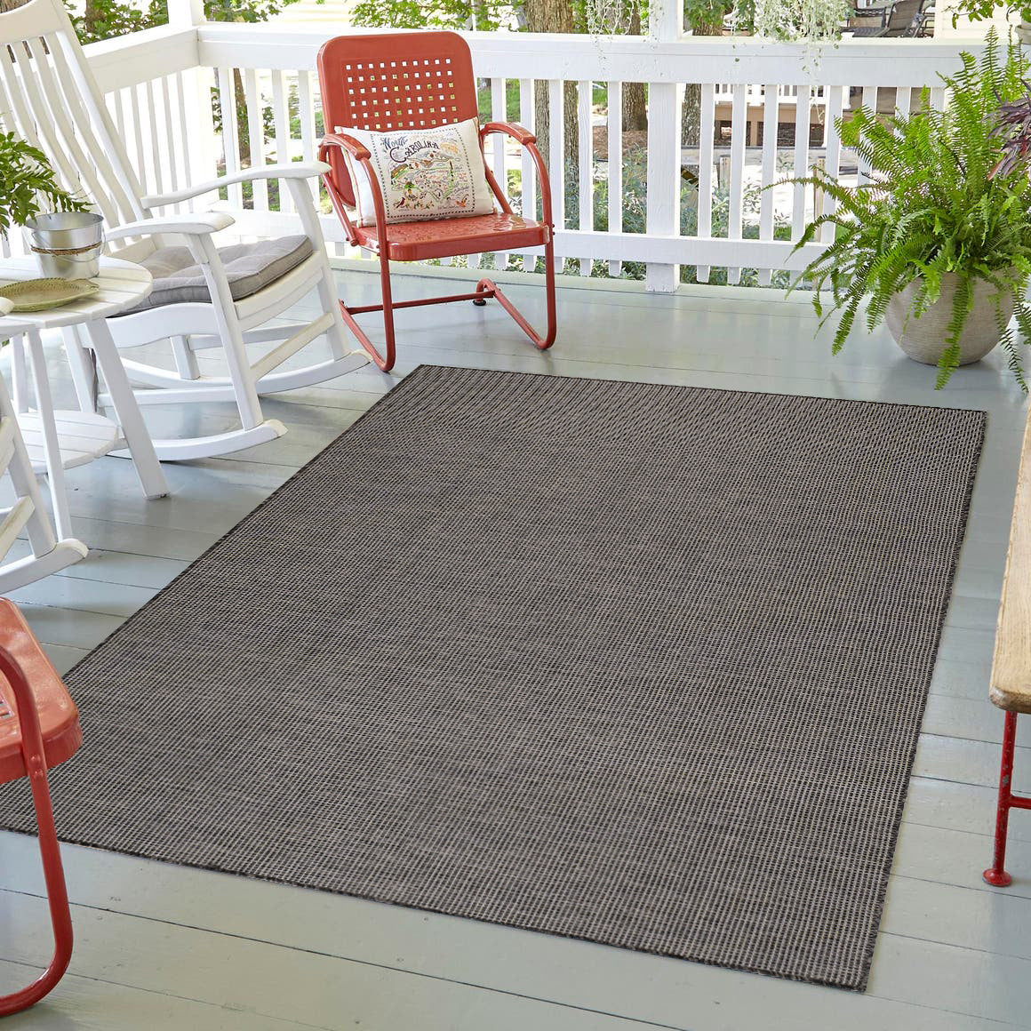 Calypso Pebble Grey Indoor Outdoor Rug - Erbanica