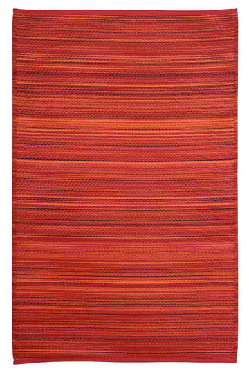 Indoor/Outdoor red Stripes Reversible Rug Outdoor Area Rug, Outdoor carpet, outdoor mat, picnic mat