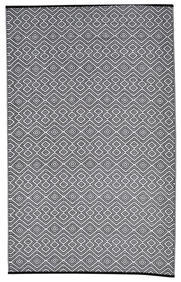 Indoor/Outdoor Black White Reversible Rug Outdoor Area Rug, Outdoor carpet, outdoor mat, picnic mat