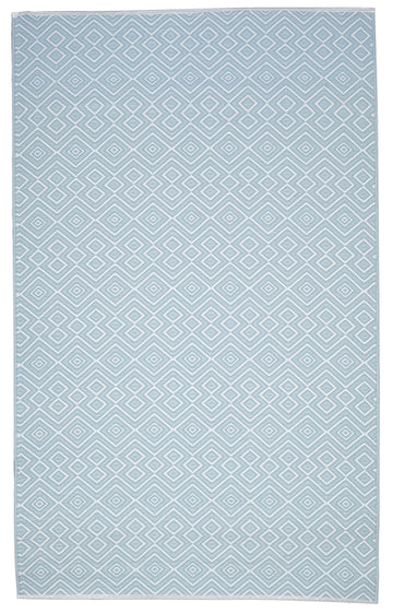 Indoor/Outdoor Blue White Reversible Rug Outdoor Area Rug, Outdoor carpet, outdoor mat, picnic mat