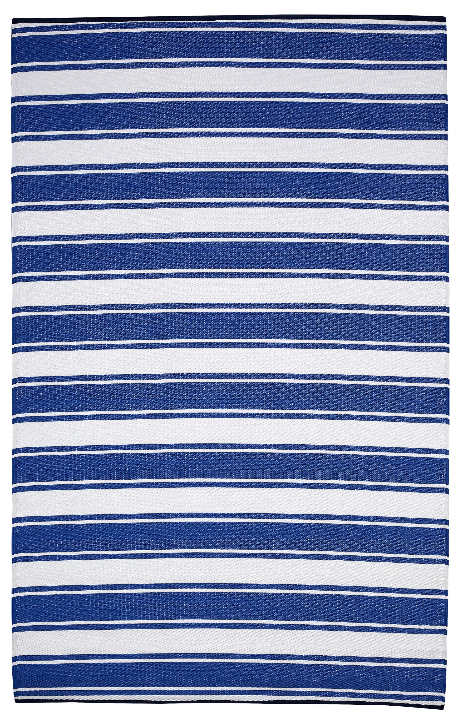 Indoor/Outdoor Blue White Stripes Reversible Rug Outdoor Area Rug, Outdoor carpet, outdoor mat, picnic mat
