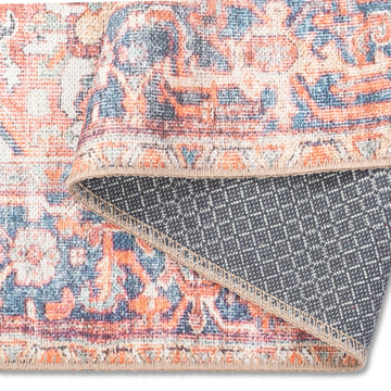 Aura spill proof, machine-washable, and slip resistant indoor area rug, carpets, indoor carpets, easy to clean