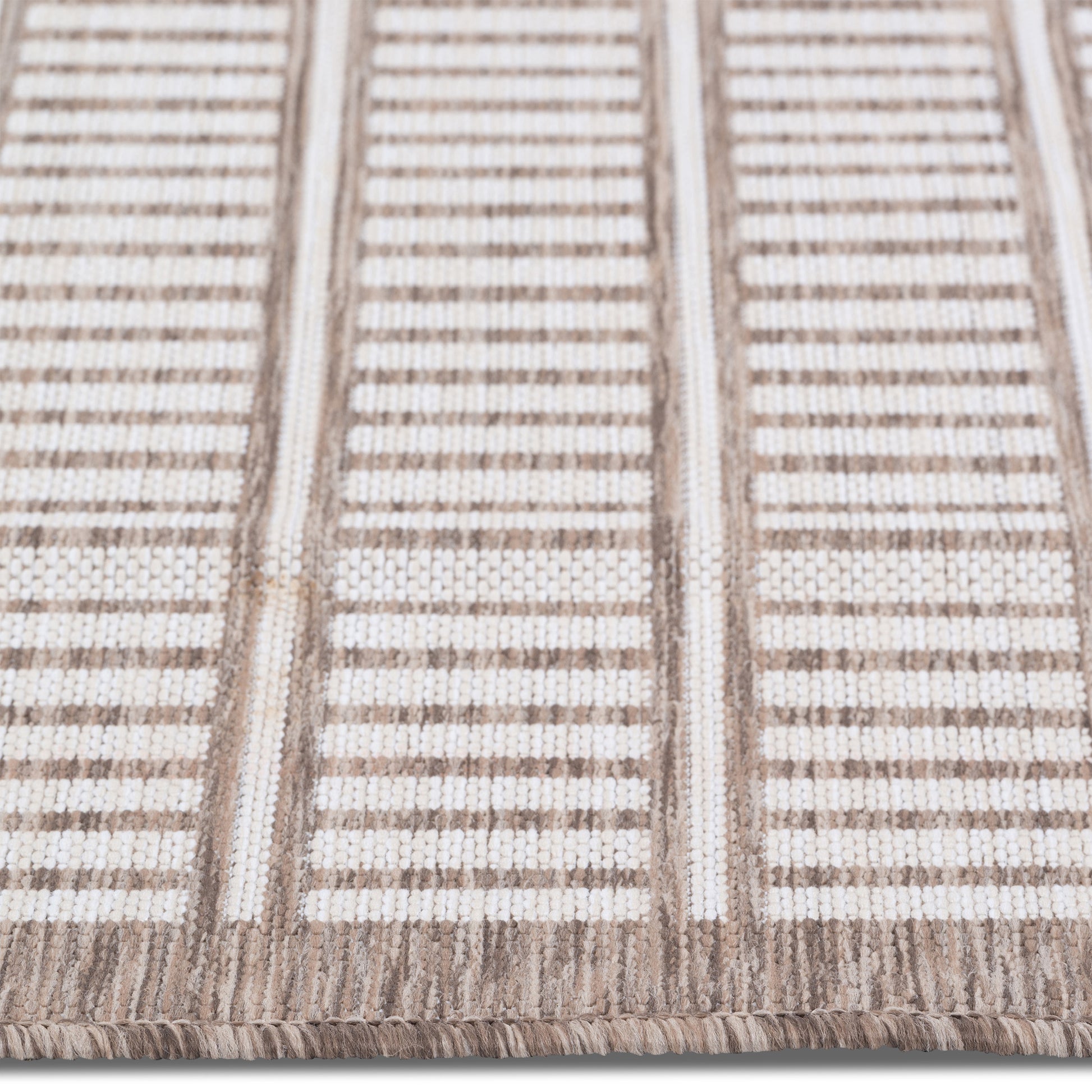 Quick Dry Basket Weave Indoor Outdoor Rug for Patio Backyard Deck Balcony Terrace