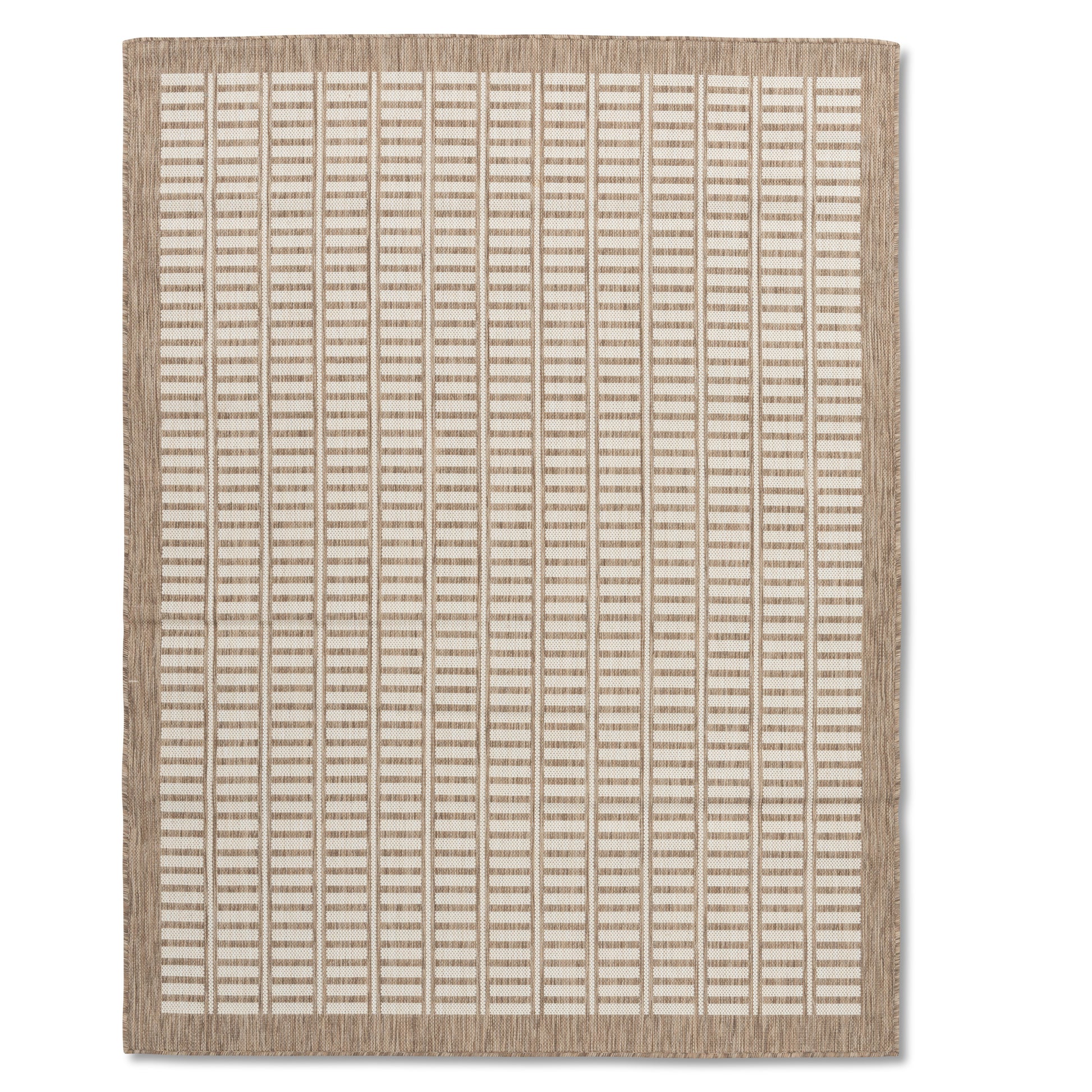 Quick Dry Basket Weave Indoor Outdoor Rug for Patio Backyard Deck Balcony Terrace