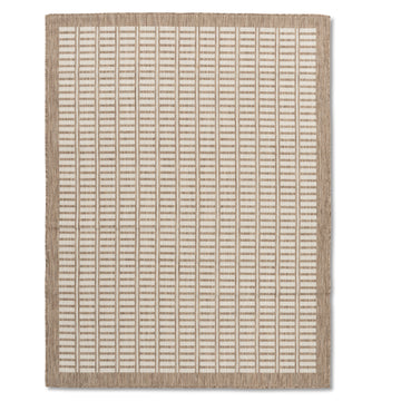 Quick Dry Basket Weave Indoor Outdoor Rug for Patio Backyard Deck Balcony Terrace