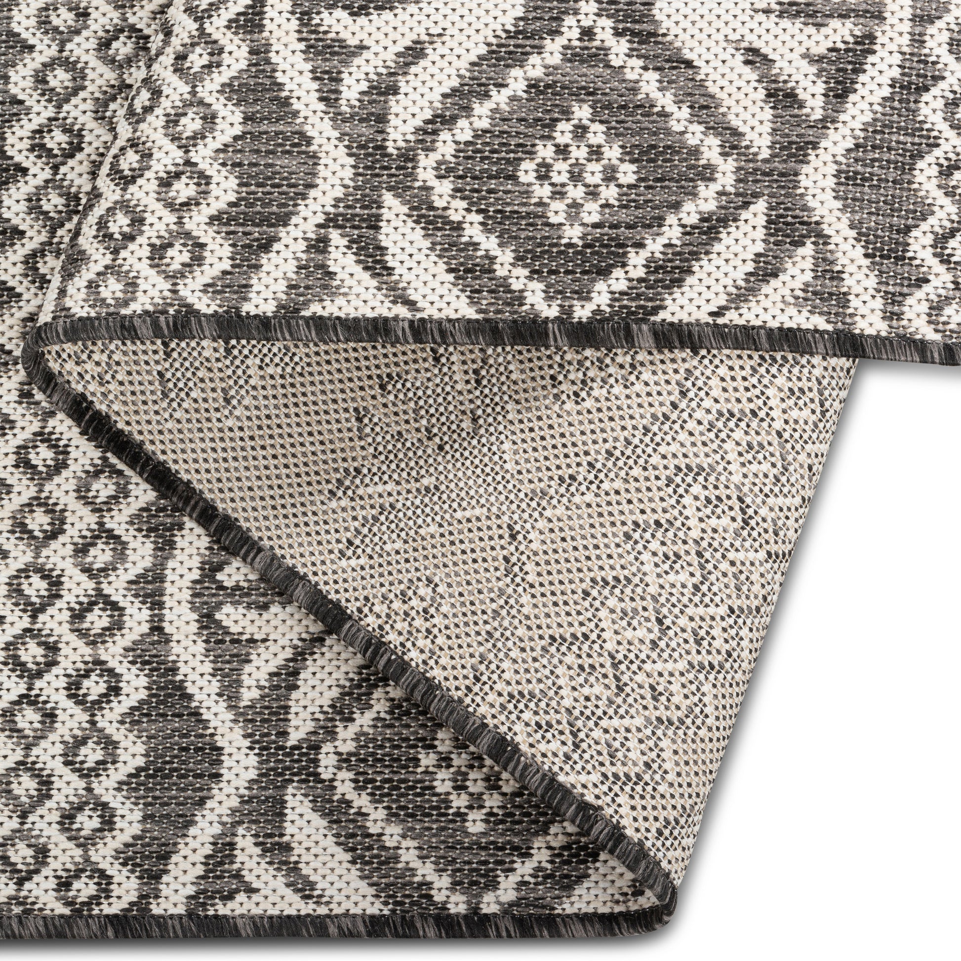 Quick Dry Dark Imperial Indoor Outdoor Rug for Patio Backyard Deck Balcony Terrace