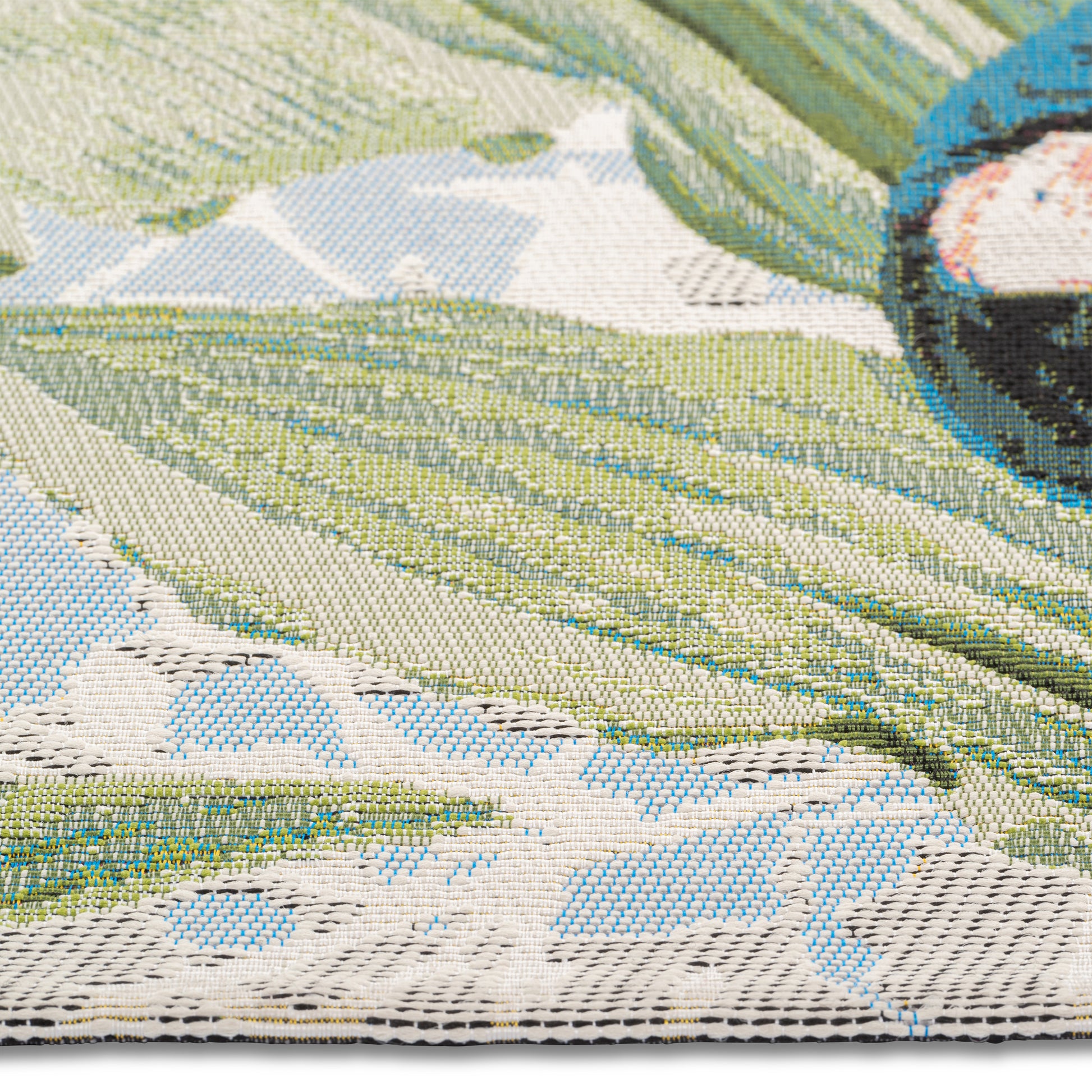 Eden Birds of Paradise Indoor Outdoor Rug - Erbanica