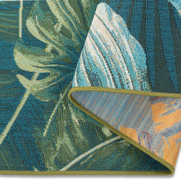Eden Hibiscus Indoor Outdoor Rug - Erbanica