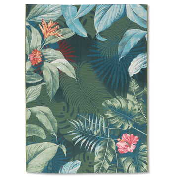 Eden Hibiscus Indoor Outdoor Rug - Erbanica