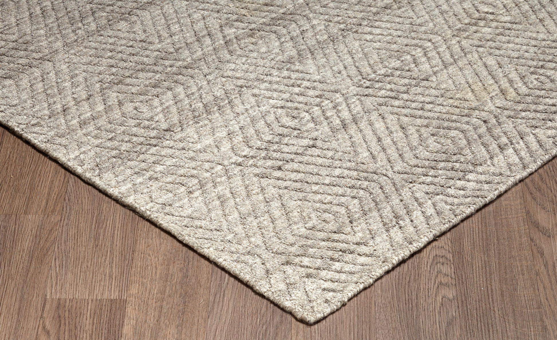 Estelle Taupe Wool Indoor Rug - Erbanica