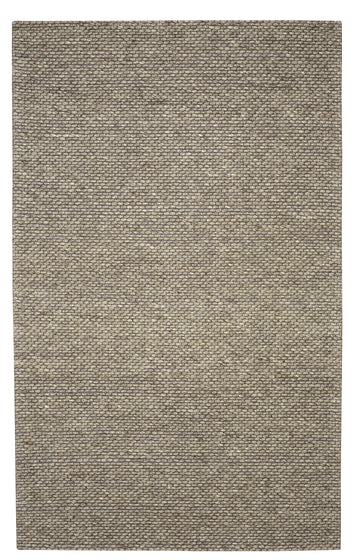 Chinook Grey Wool Indoor Rug, Area rug, Indoor carpet, Handmade, Soft