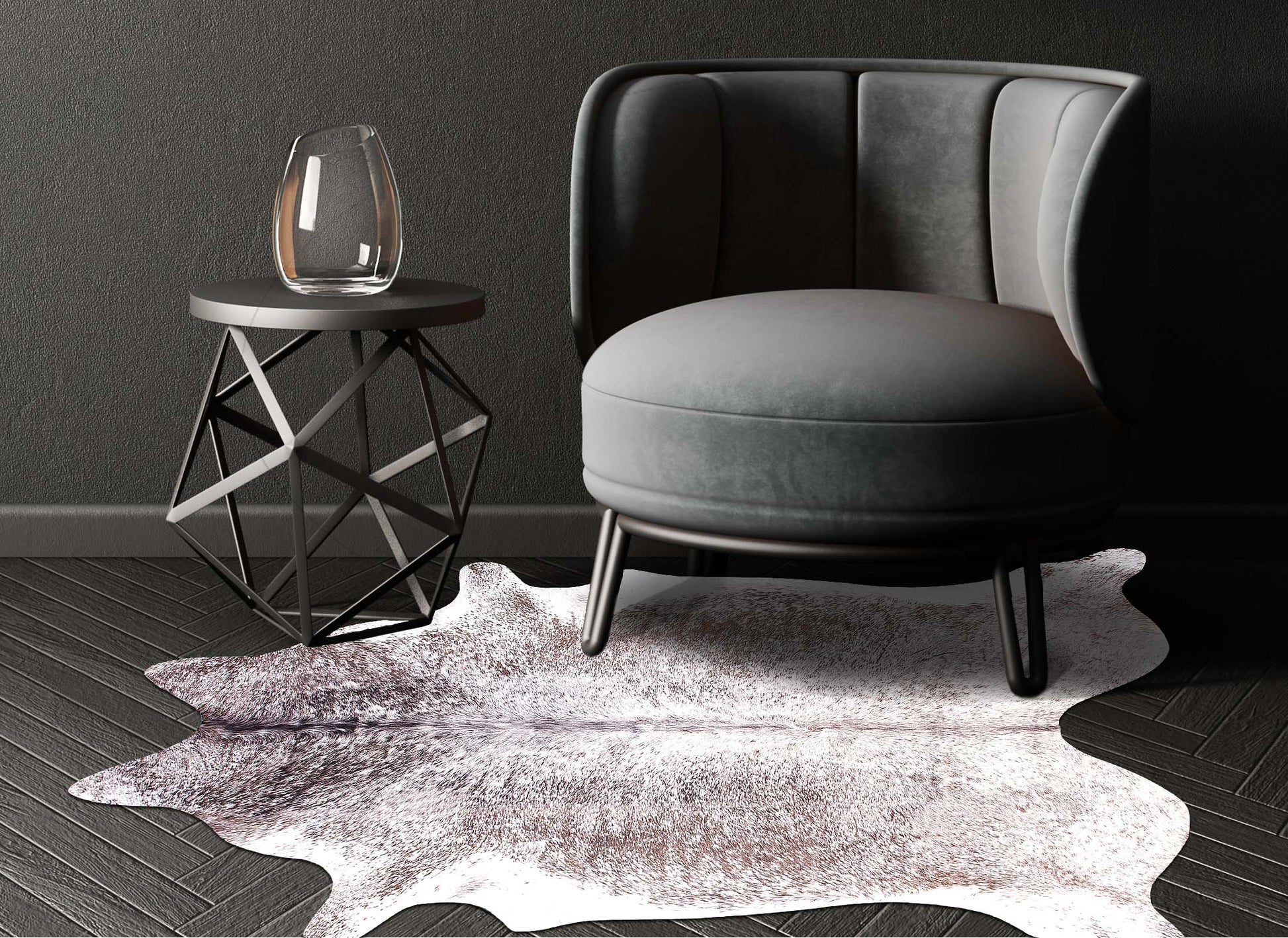 Krava 118341 Faux Cowhide Indoor Rug - Erbanica