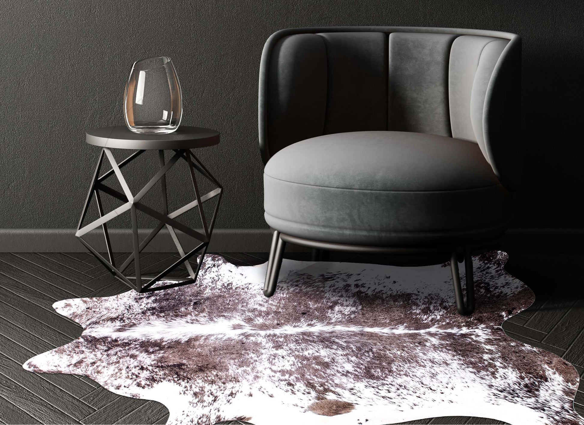 Krava 11785 Faux Cowhide Indoor Rug - Erbanica